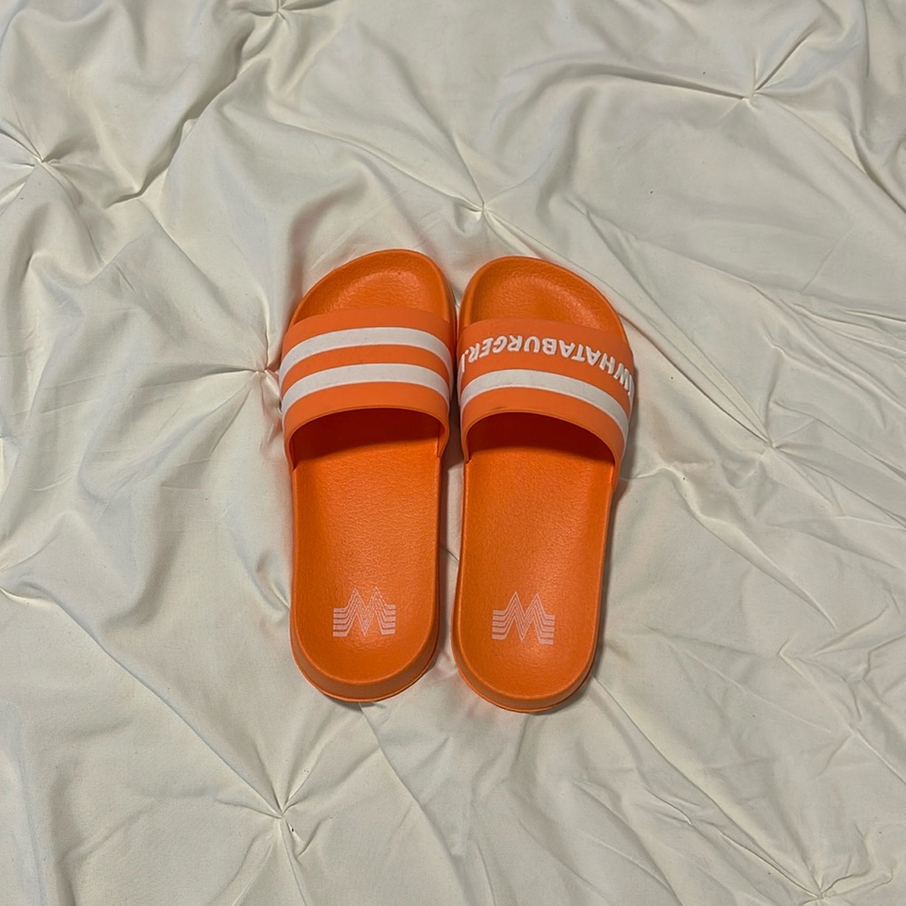 Whataburger slides. Women’s
